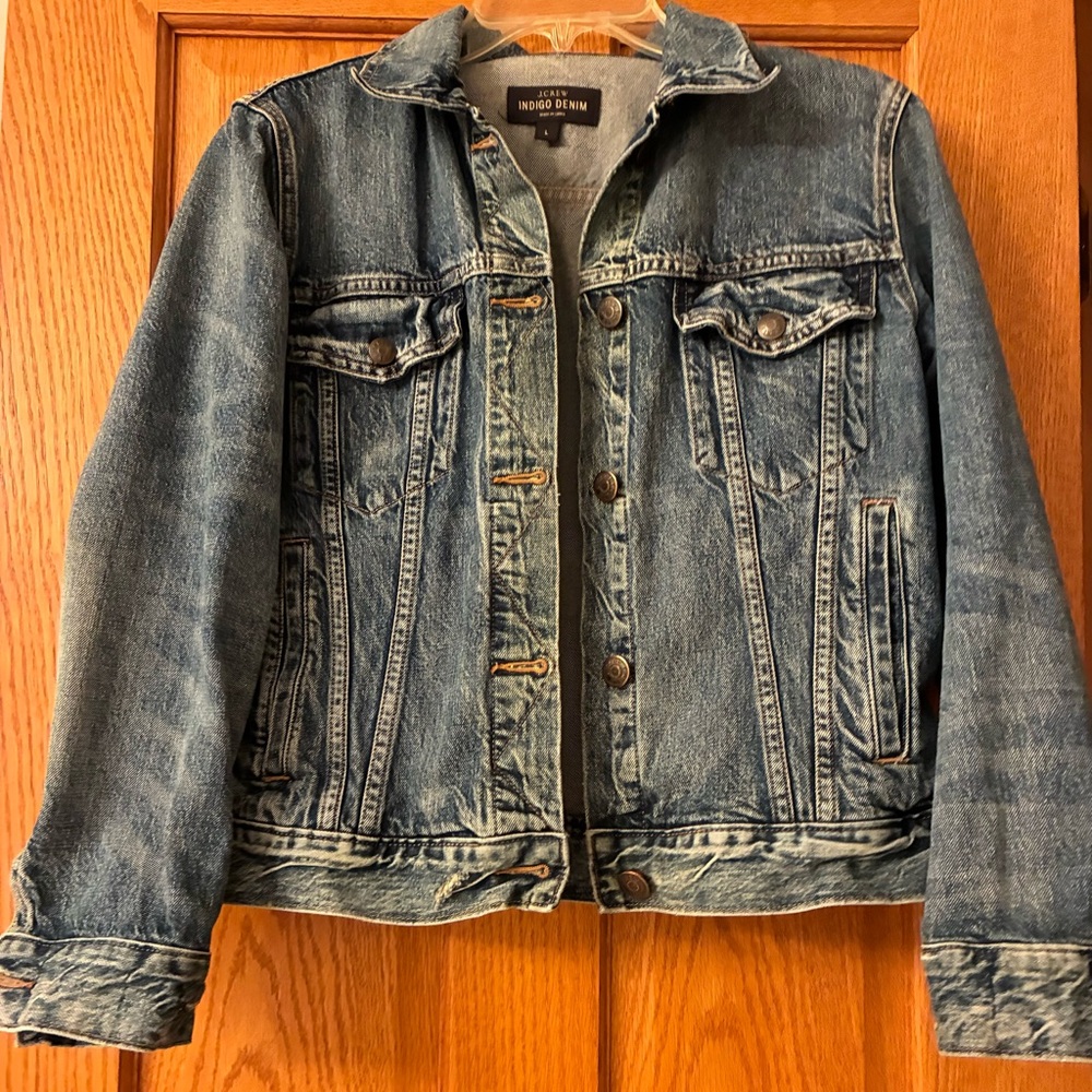 J. Crew Classic Blue Denim Jacket